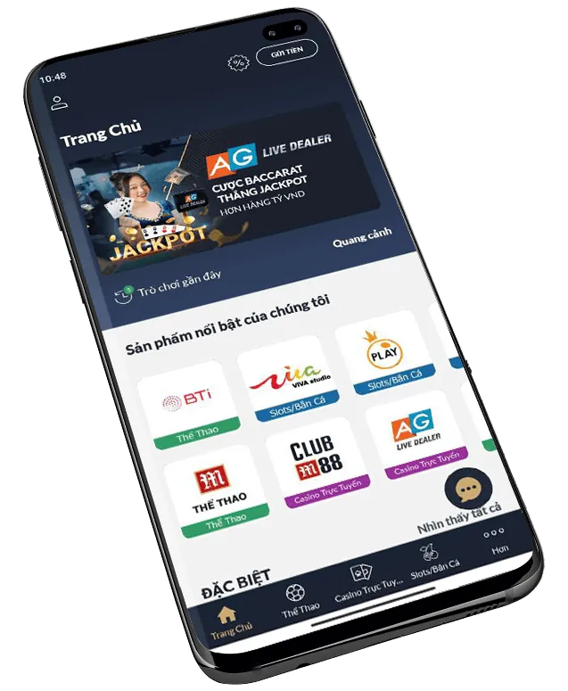 Đa dạng trò chơi trên CR88 App